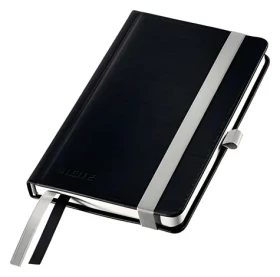 Leitz STYLE A6 saténovo čierna / Zápisník / štvorčekový / tvrdé dosky / 80 listov (44910094)
