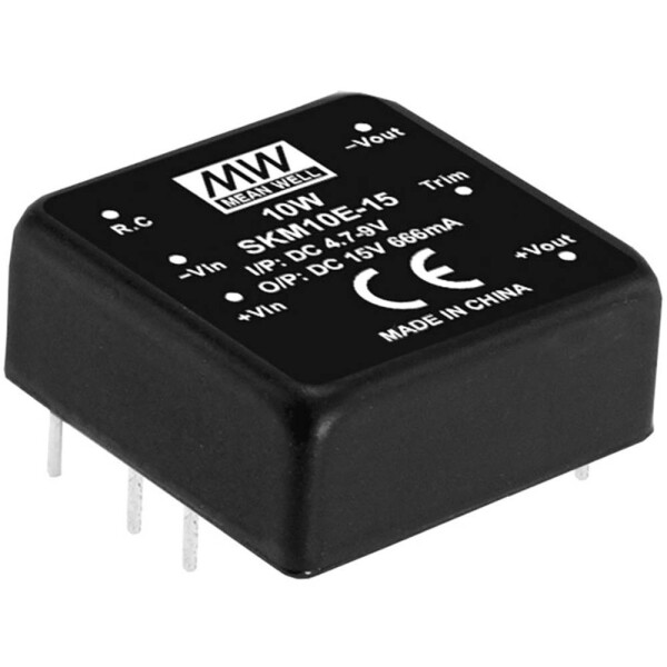 MEAN WELL SKM10E-03 DC / DC menič napätia, modul 2.5 A 10 W Počet výstupov: 1 x; SKM10E-03