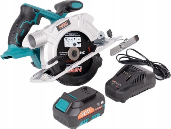 NAC Pilarka tarczowa CS-165-LI-ST2-20V akumulátorowa + akumulátor 4,0 Ah + Nabíjačka