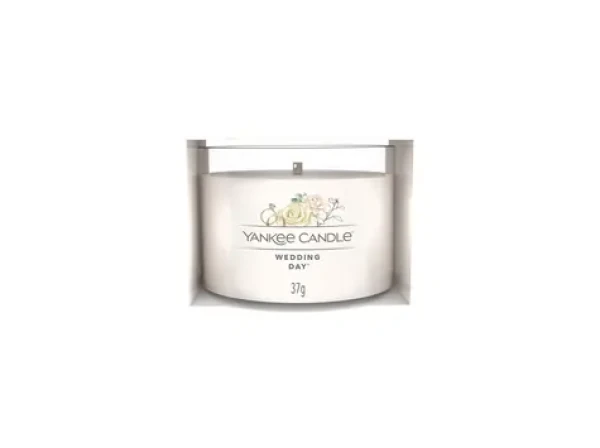 Yankee Candle Wedding Day votívna sviečka plnená v skle 37g / doba horenia: až 10h (5038581125824)