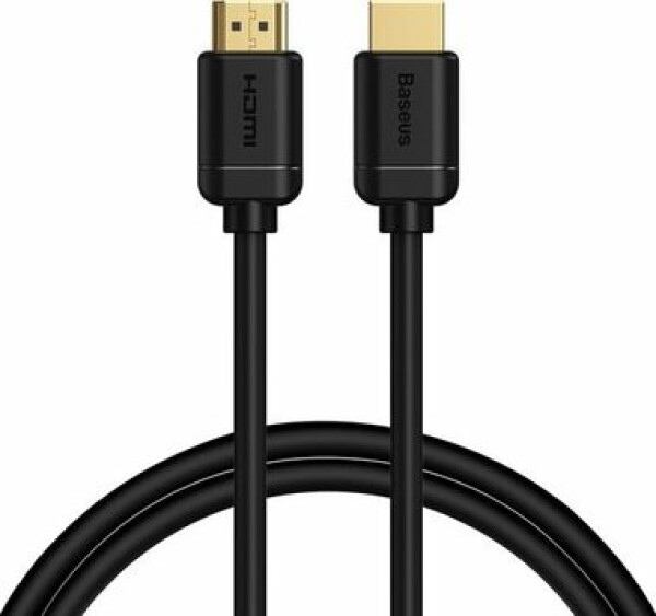 Baseus WKGQ030201 Kábel HDMI 2.0 (M) - HDMI 2.0 (M) 1.5 m čierna / 4K / 60Hz (WKGQ030201)