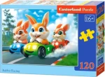 Castorland Puzzle Králičie závody