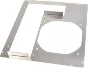 DimasTech PCI Backpanel Mini-ITX / Krycí panel slotov / 2 sloty / Hliník (S0026RW)