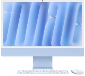 Apple APPLE iMac Z1EP 59,62cm 23,5Zoll Standardglas M4 10C CPU/10C GPU/16C N.E. 16GB 512GB SSD Gbit Eth MM NumKey TID DE Blau
