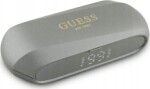 Guess Guess słuchawki Bluetooth GUTWSC2MCDSE TWS + stacja dokująca taupe Elongated Metalic Printed Logo