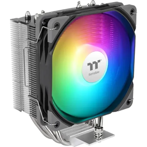 Thermaltake UX400 ARGB Sync CPU cooler čierna / 120mm / 1800 RPM @ 25 dB / 62.7 CFM / TDP 200W / AMD + Intel (CL-P142-AL12SW-A)