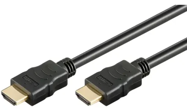 Goobay 61159 čierna / HDMI kábel / High Speed / s Ethernetom / 4K 60Hz / 2 m (61159)