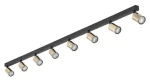 TK Lighting Top zlatá / Bodové stropné svietidlo / 8x GU10 / max. 10W (5997)