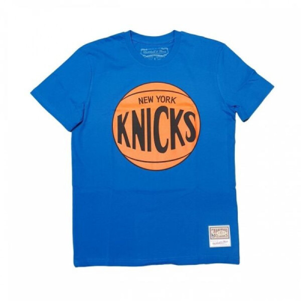 Mitchell Ness NBA New York Knicks Team Logo Tee BMTRINTL1268-NYKROYA tričko