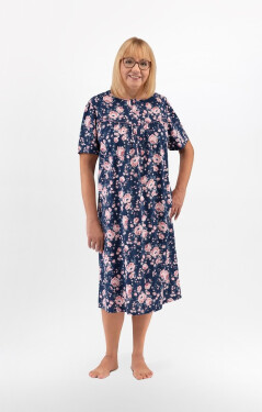 Dámska nočná košeľa Martel Bogna I 203 kr / r M-2XL modro-růžová XXL
