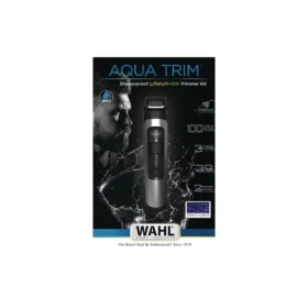 Wahl 1065-0460 Aqua Trim / Akumulátorový zastrihávač fúzov aj vlasov / šírka čepele: 30 mm / min. 0.7mm / max. 20mm (WHL-1065-0460)