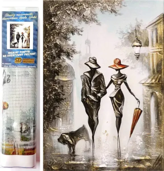 Norimpex Diamantové maľovanie Romantická prechádzka