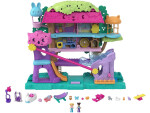 Mamido Mattel Polly Pocket Roztomilý domček na strome + bábiky zvieratká ZA5529