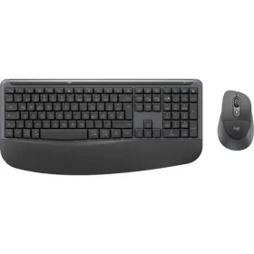Logitech MK880 Signature Comfort PLUS DE Graphite / Bezdrôtová sada klávesnice a myši / DE verzia (920-014024)