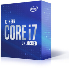 Intel Core i7-10700K @ 3.8GHz / TB 5.1GHz / 8C16T / 16MB / UHD Graphics 630 / 1200 / Comet Lake / 125W (BX8070110700K)