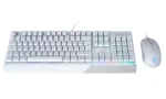 MSI Vigor GK30 COMBO biela / Herný drôtový set / RGB podsvietenie / USB / CZ+SK layout (S11-04CZ305-CLA)
