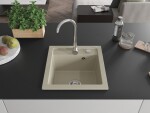 MEXEN MEXEN - Vito granitový drez 1 520x490 mm, béžová 6503521000-69
