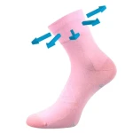 VOXX ponožky Baeron pink 1 pár 35-38 116371