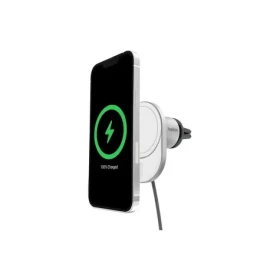 Belkin BOOST CHARGE Qi2 Magnetický držiak s nabíjaním do auta šedá / 15W (WIC008btGR-V2)