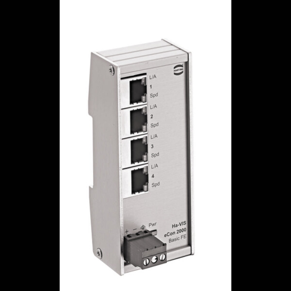 Harting 24 02 004 0000 priemyselný ethernetový switch 100 MBit/s; 24 02 004 0000