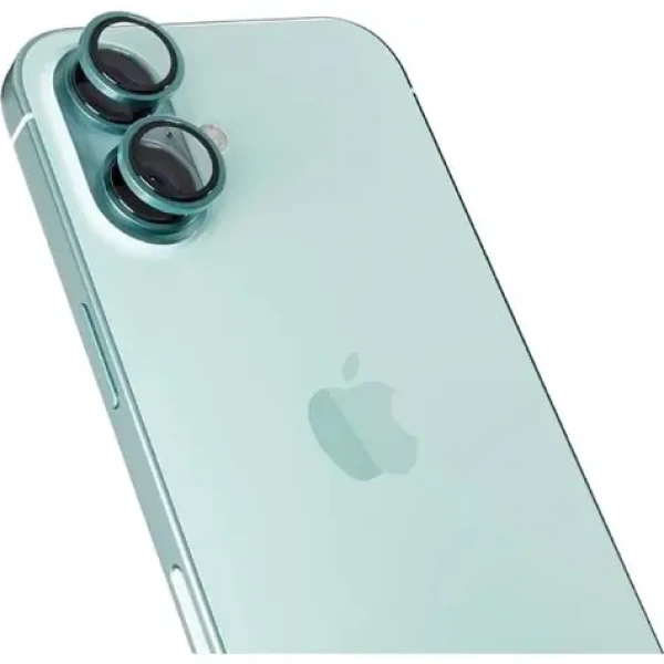 Epico Aluminium Lens Protector ochranné sklo fotoaparátu pre Apple iPhone 16/16 PLUS modro-zelebá (90812151600002)