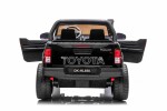 Mamido Mamido Detské elektrické autíčko Toyota Hilux 2x24V7Ah | 4x200W | 4x4 | pre 2 deti | ECO koža | EVA kolesá čierne