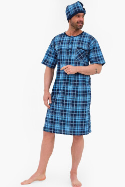 Pánske tričko Cornette 110/35 long/r M-2XL tmavě modrá XXL