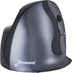 Evoluent Wireless VerticalMouse D sivá (M) / Ergonomická myš / Bezdrôtová / iba pre pravákov (VMDMW)