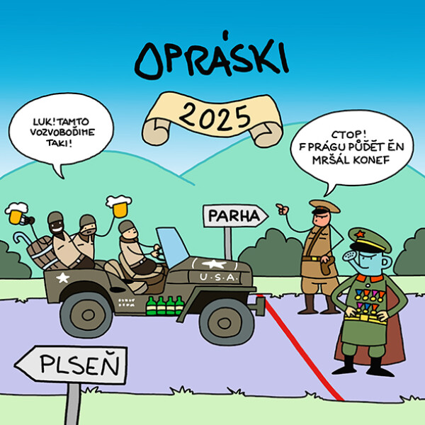 Opráski 2025 - kalendář, jaz