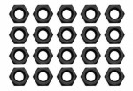 EKWB EK-Loop Nuts Set M4 Black (20pcs) (3831109898024)