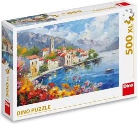 Dino Puzzle Maľovaná zátoka XL
