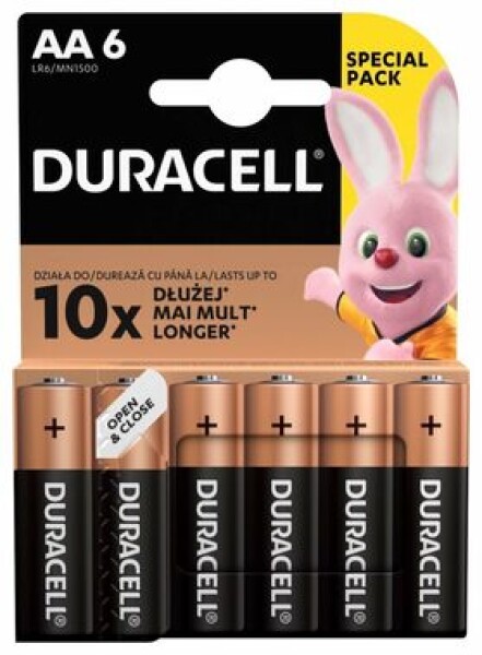 DURACELL - Basic batéria AA 6 ks (42307-DU)