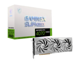 MSI GeForce RTX 4070 Ti Super 16G GAMING SLIM WHITE 2340-2670 MHz 16GB GDDR6X 256-bit 1x HDMI 3x DP RTX 4070 Ti Super 16G GAMING SLIM WHIT)