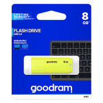 GOODRAM UME2 8GB žltá / Flash disk / USB 2.0 / čítanie: 20MBs / zápis: 5MBs (UME2-0080Y0R11)