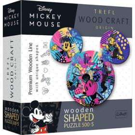 Trefl Wood Craft Origin - Puzzle - Mickey Mouse