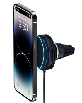 IOttie Velox Mini magnetický držiak do auta s MagSafe čierna (VLXWCG211BLRT)