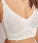 ZERO Feel Bliss Bralette - WHITE - biela 00GZ - SLOGGI WHITE S