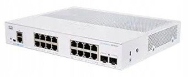 Cisco switch CBS350-16T-E-2G-EU 16xGbE 2xSFP fanless