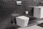 Kielle - Arkas I Závesné WC s doskou SoftClose, Rimless, biela 30111000