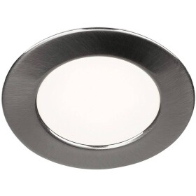 SLV 112225 DL 126 LED vstavané svetlo LED pevne zabudované LED osvetlenie 3 W kov (kartáčovaný); 112225