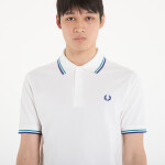 Tričko FRED PERRY Twin Tipped Fred Perry Shirt Snwh/ Depmn/ Sohec XL
