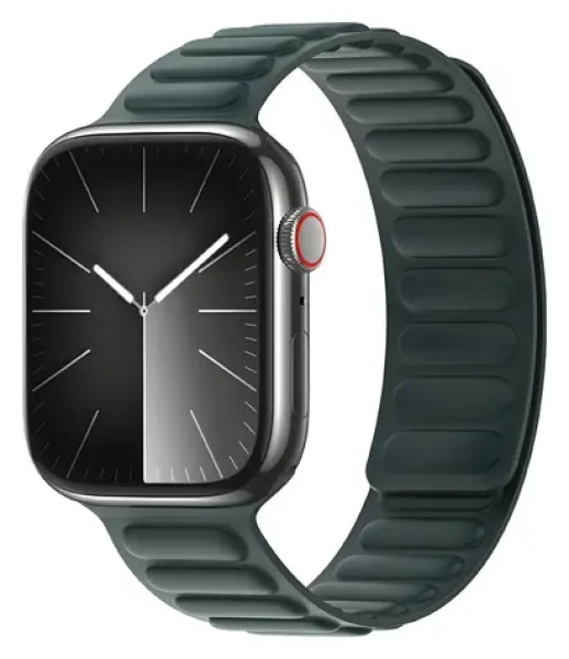 Dux Ducis Strap BL zelená / Magnetický remienok / Apple Watch 38/40/41 mm