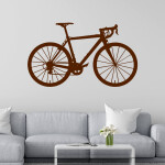 Veselá Stena Samolepka Bicykel Farba: modrá, Veľkosť: 100 x 58 cm