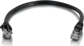 C2G Patch kábel CAT6 RJ45-RJ45 5 m čierna / Patch kábel / UTP / Snagless / PVC (83410)