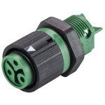 Wieland Electric RST16I3 S B1 M02 GN 46.031.5055.7 guľatý faston, 1 ks; 46.031.5055.7