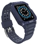 Hurtel Armor Case modrá / Ochranný kryt s remienkom / Apple Watch 38/40/41mm