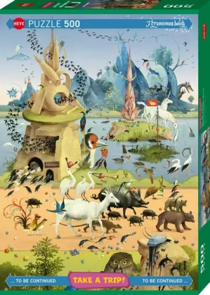 HEYE Puzzle Na výlete: Hieronymus BOSCH