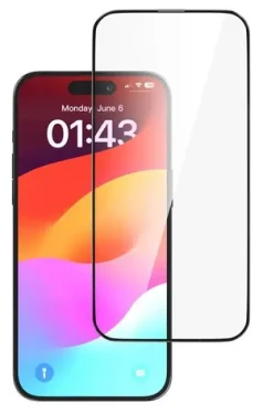 Devia Star Series čierna / Ochranné sklo / Apple iPhone 17e/16e/14/13/13 Pro (6942297123212)