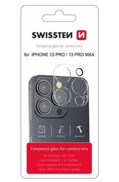 Swissten Ochranné sklo šošoviek fotoaparátu pre Apple iPhone 13 Pro/13 Pro Max (94500106)