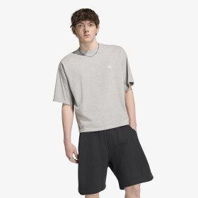 Tričko adidas Trefoil Essentials Oversized T-shirt Medium Grey Heather M